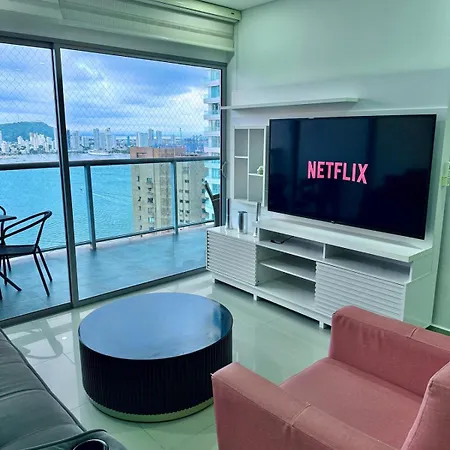 Apartamento En Bocagrande Con Balcon Y Vista Al Mar Cartagena